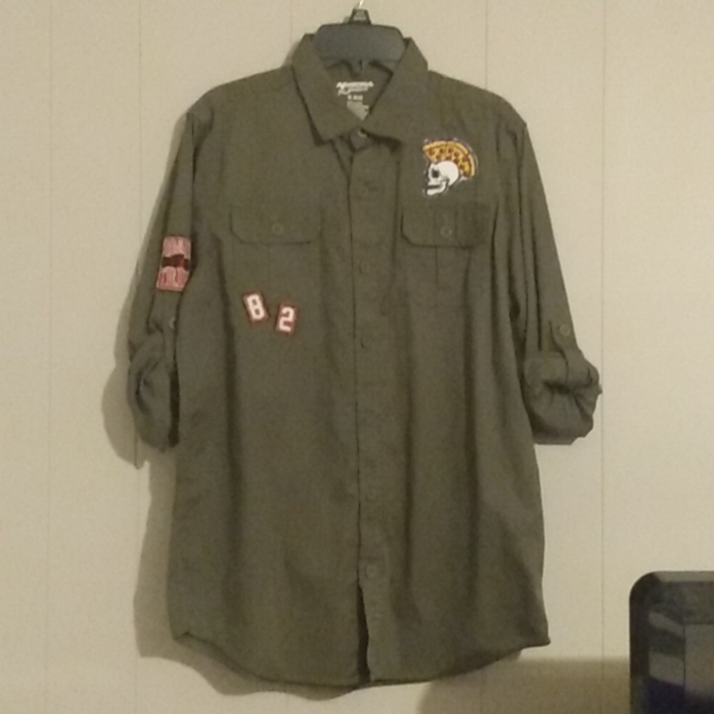 Patched Shirt